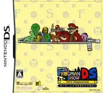 Frogman Show D.S., The - Datte, Shouganai Janai. (Japan)-Nintendo DS